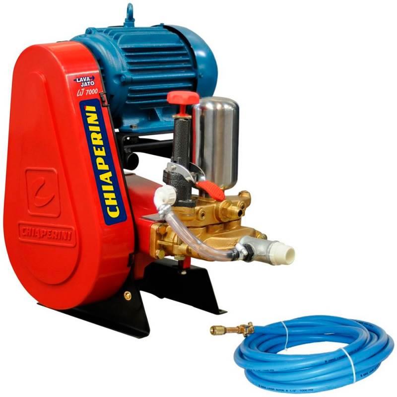 Lavadora Alta Pressão 5.0CV LJ7000 Trifásica com Mangueira de 1/2 Pol 000891 CHIAPERINI