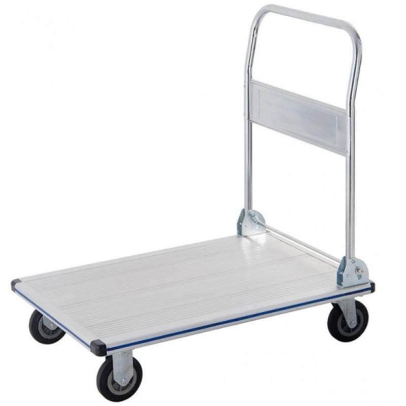 Carrinho Plataforma de Alumínio Dobrável Capacidade 300 KG RIOSUL TOOLS