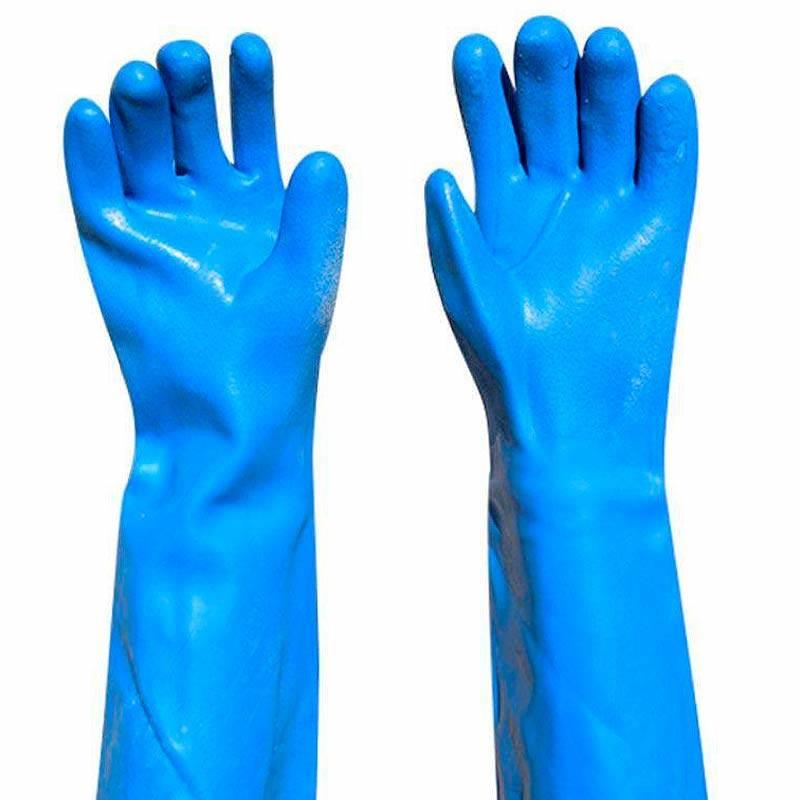 Luva de Raspa Longa Punho 15 CM com Reforço