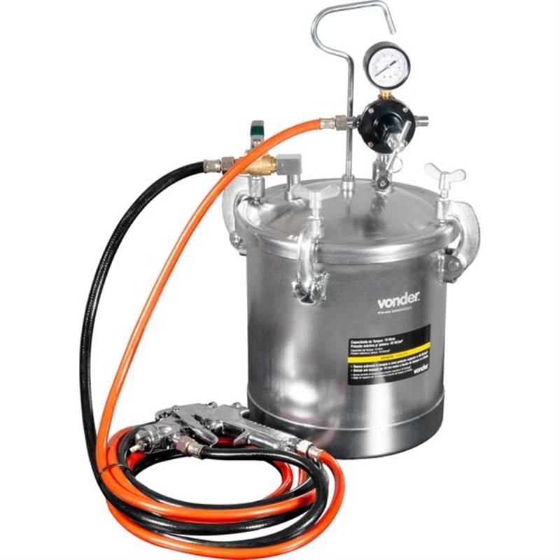 Tanque de Pressão 10 Litros com Pistola para Pintura VONDER