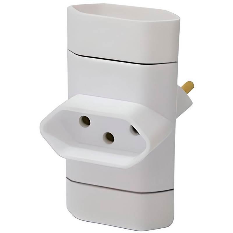 Pino Adaptador T Com 3 Saídas BR345 PERLEX