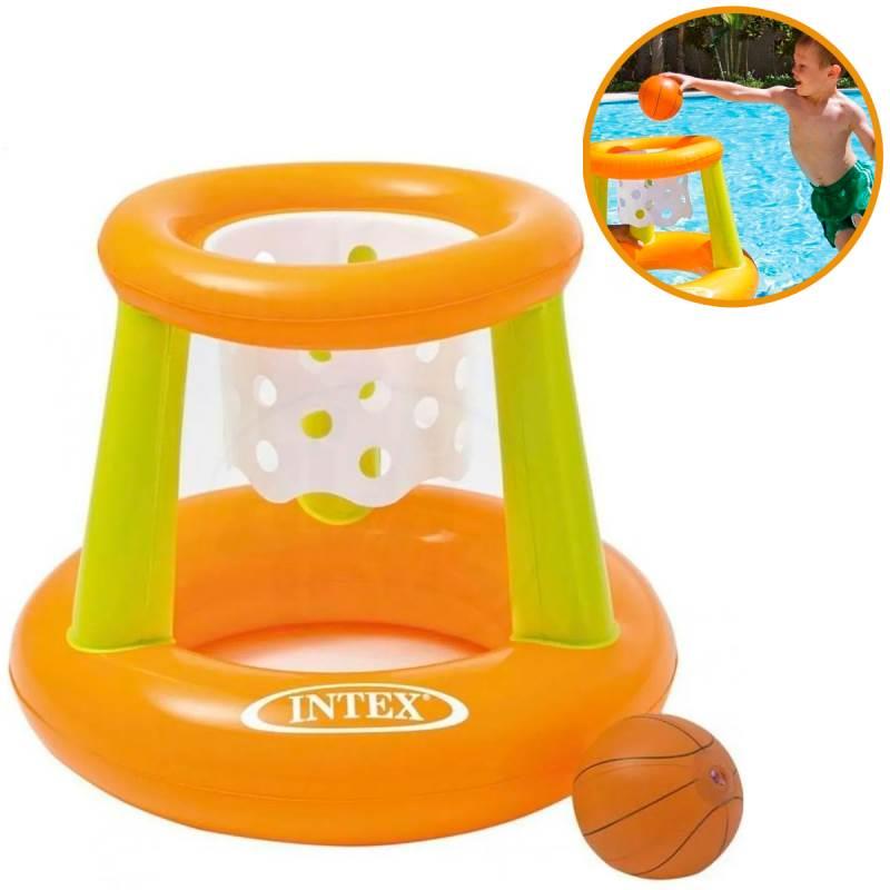 Cesta de Basquete Flutuante para Piscinas 58504 Infantil INTEX