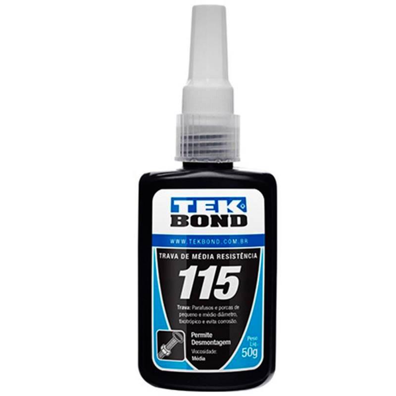Cola 115 BMT 50g Trava Parafuso Azul 20111004300 TEKBOND