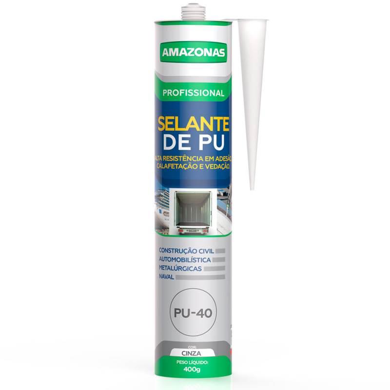 Selante PU Tipo Sikaflex 310 ML Cinza AMAZONAS
