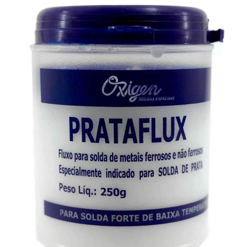 Fluxo Prata Para Solda Prataflux 250G PRATA250 OXIGEN