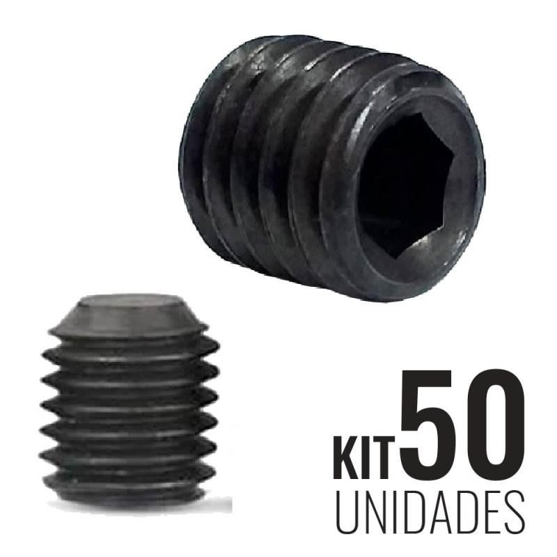 Parafuso Allen 5/8 X 3/4 POL s/ Cabeça Sextavado Interno Kit 50 Unidades PA211100191A TELLEP