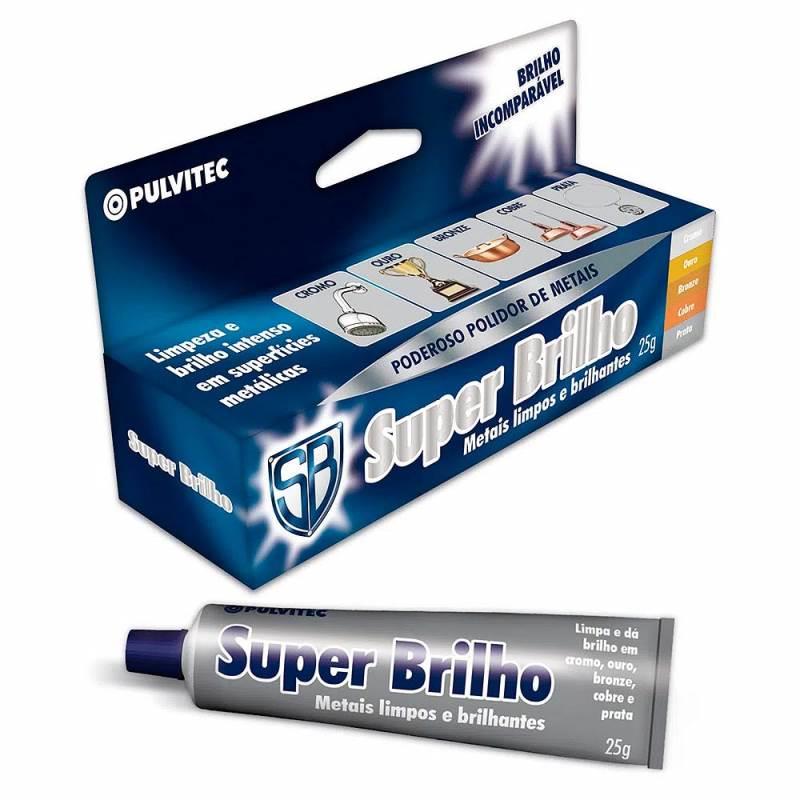Polidor de Metais 25G Super Brilho FM009 PULVITEC