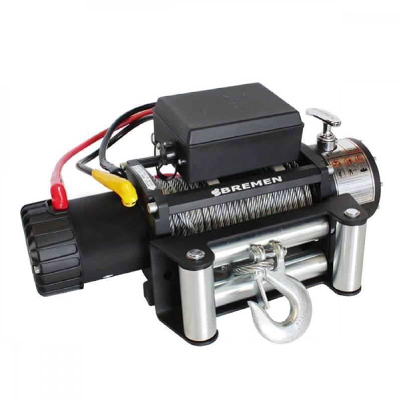 Guincho Elétrico 12000LB 5443 KG 12V para Quadriciclo Jipe Troller 5262 BREMEN
