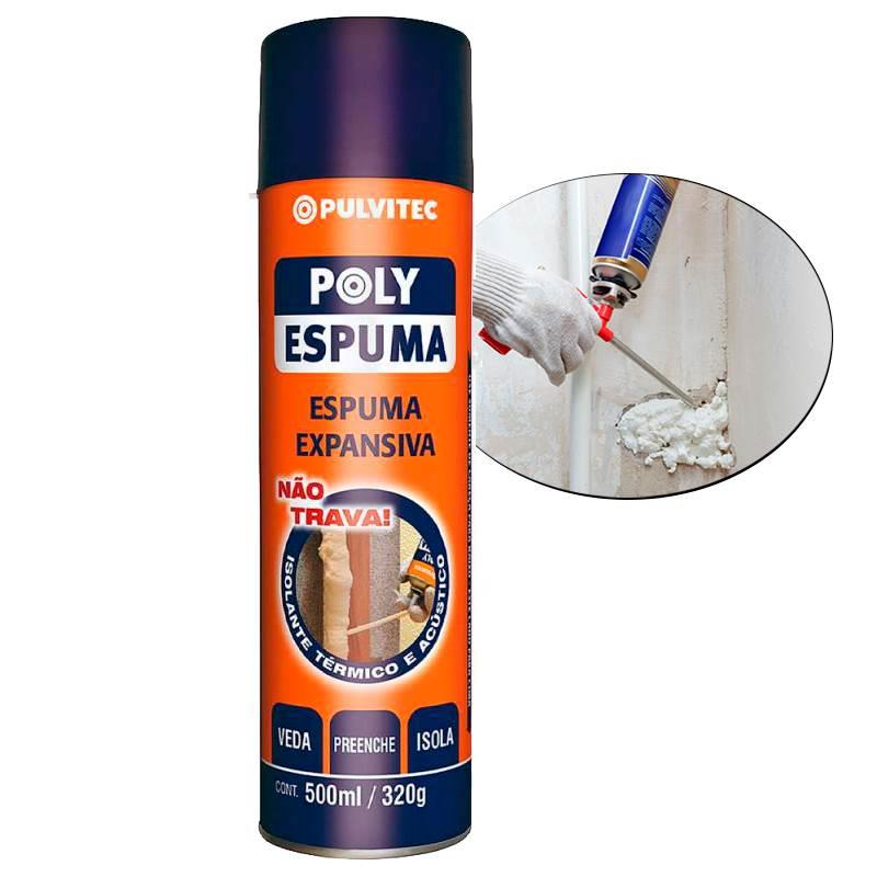 Espuma Expansiva Poly 320G Spray QA005 PULVITEC