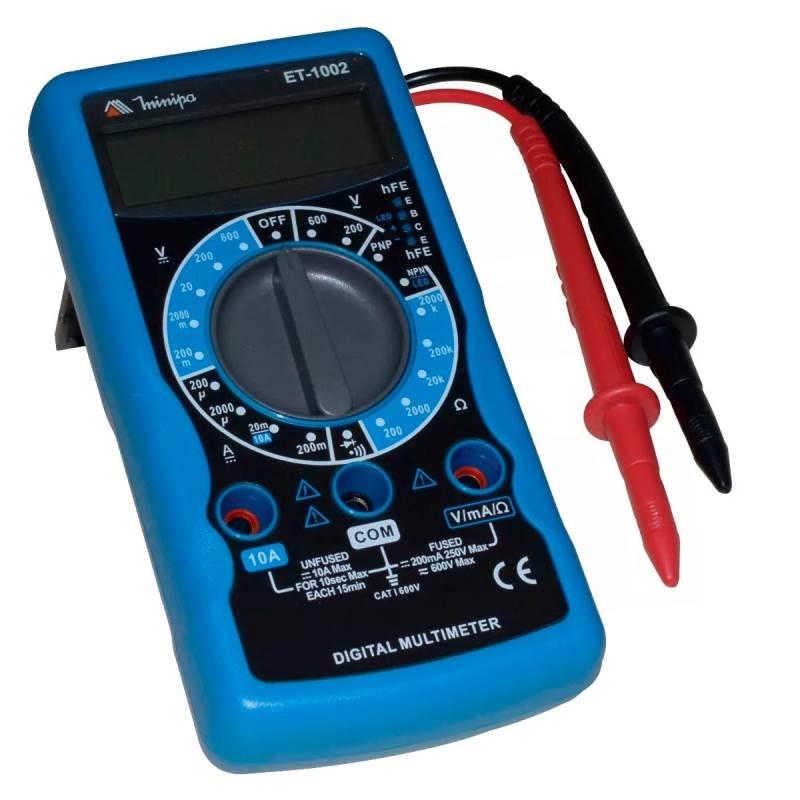 Multímetro Digital ET-1002 MINIPA