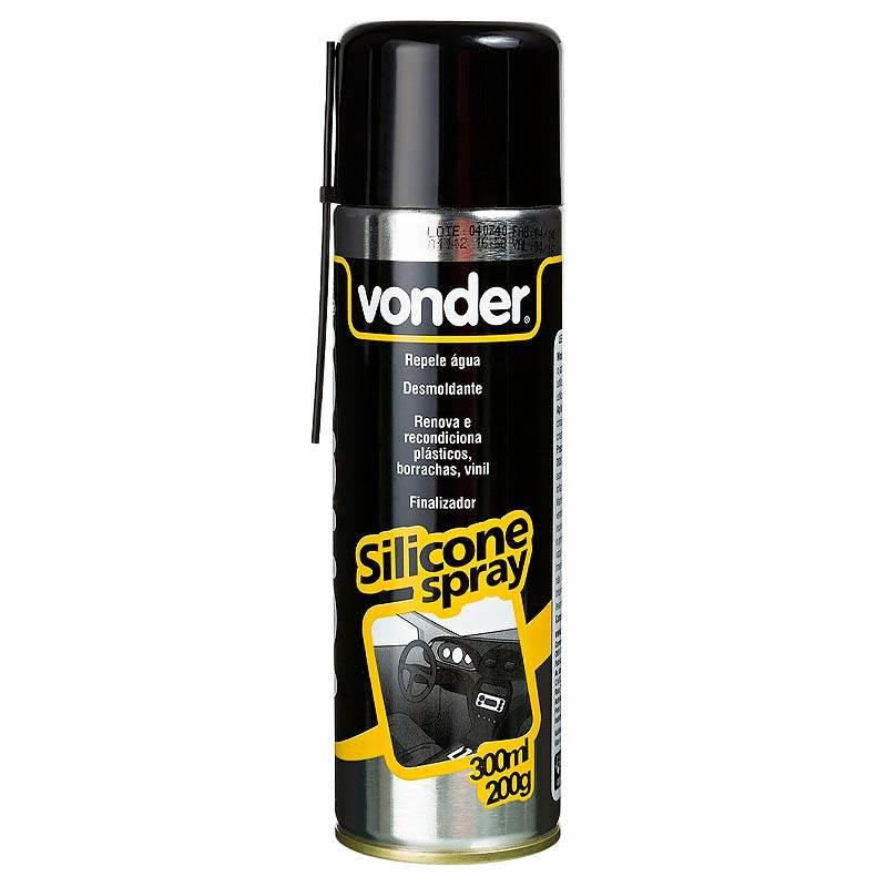 Silicone em Spray 200 GR 300 ML VONDER