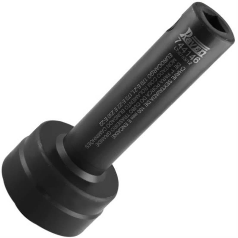 Chave Sextavada de 100 MM e 1 POL para Porca do Cubo Traseiro 744146 RAVEN