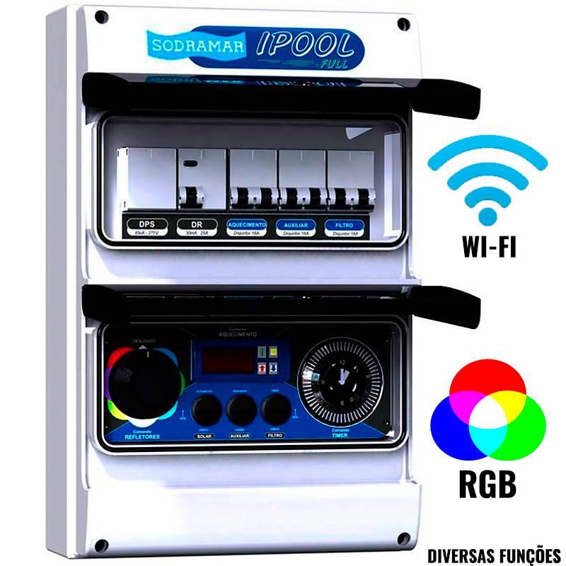 Painel I Pool Full Trocador de Calor Com Wifi 020075 SODRAMAR