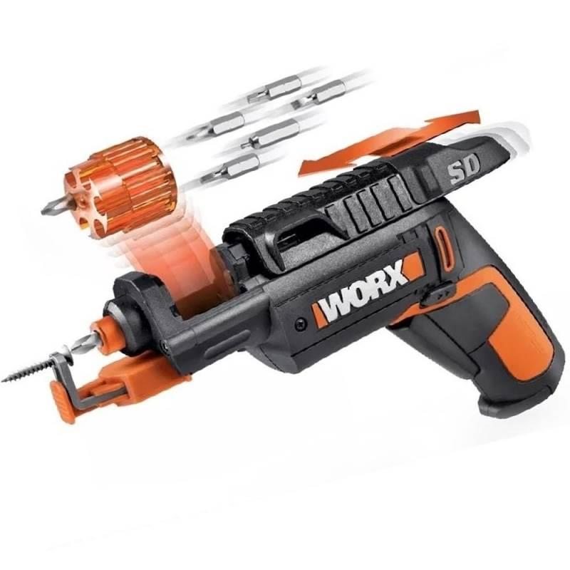 Parafusadeira à Bateria 4V MAX Li WX255 c/ Suporte para Parafusos WORX