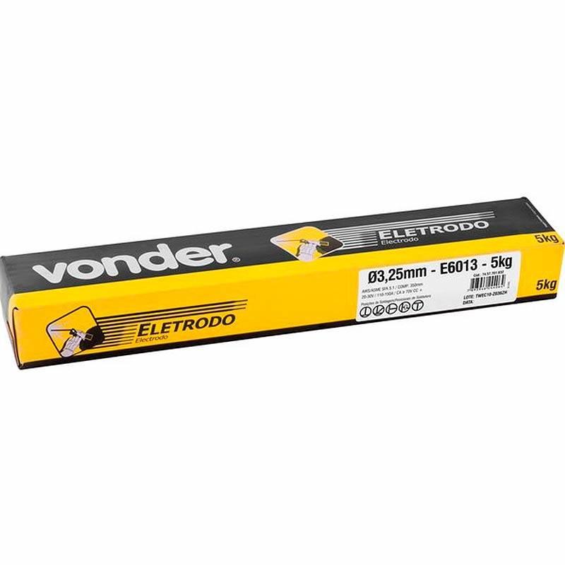 Eletrodo 3.25 MM 6013 (Embalagem com 5KG) VONDER