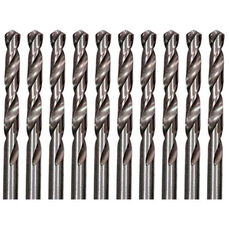 Jogo Broca Aço Rápido com 10 Peças 5/16 POL 7157255 MTX