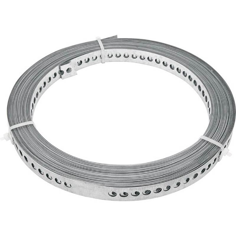 Fita de Aço Perfurada 17 MM x 0.40 MM Rolo 30 Metros VONDER