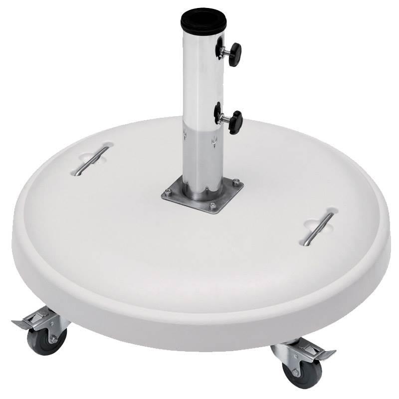 Base em Concreto para Ombrellone 50 KG com Rodas Haste 40. 48 e 58 MM 26001 BEL