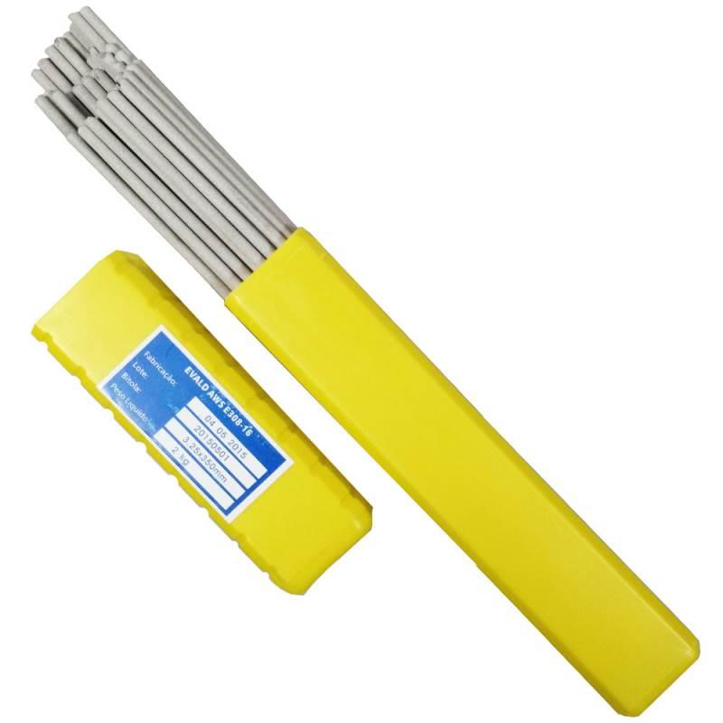 Eletrodo Aço Inox 6130 3.25 MM (Embalagem com 2 KG) EVALD PRO