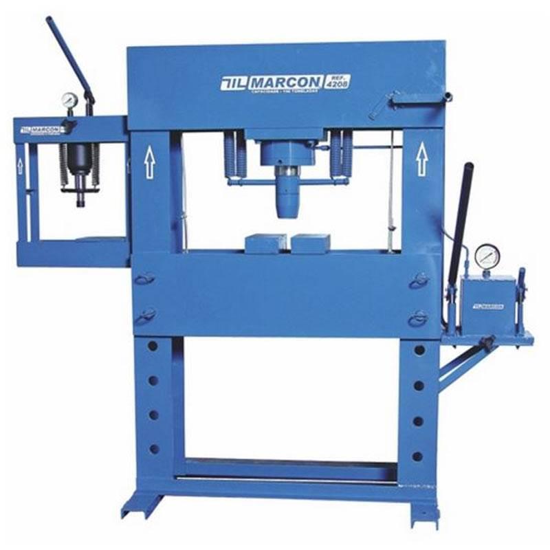 Prensa Hidráulica 100 TON com Auxiliar 15 TON 4208 MARCON