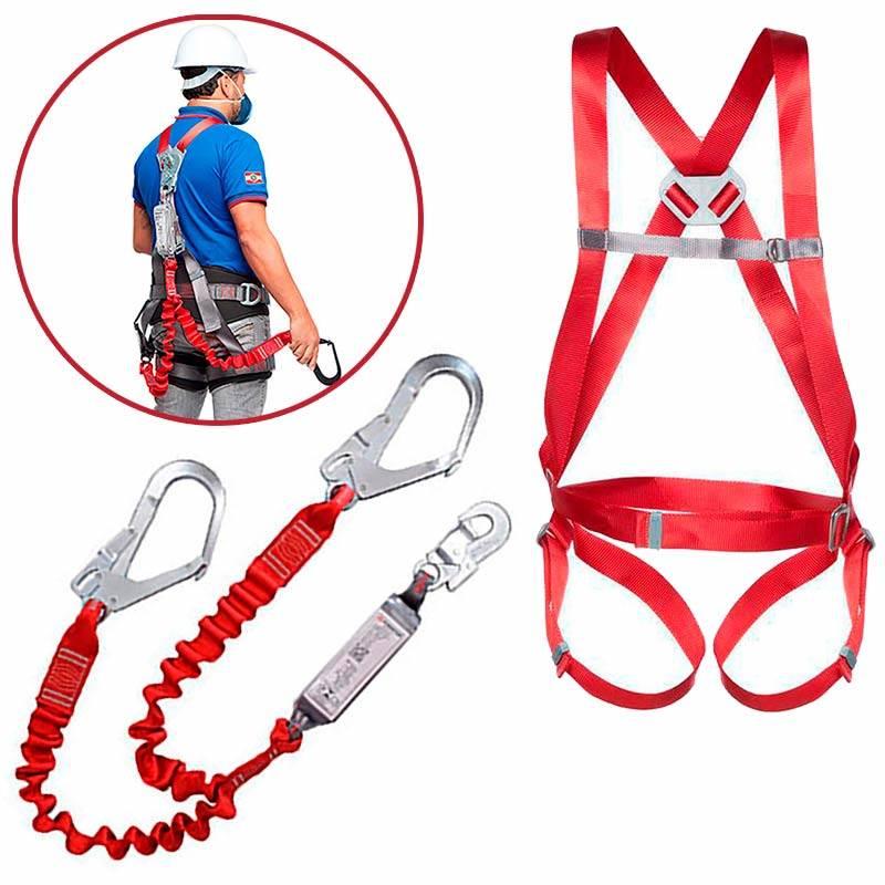 Cinto de Segurança Paraquedista 1 Ponto CP 1101 com Talabarte em Y CP 2102 CAMPER