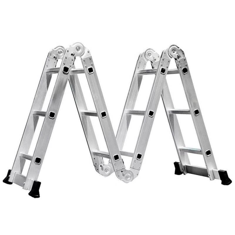 Escada de Alumínio Articulada 4x3 12 Degraus STARFER