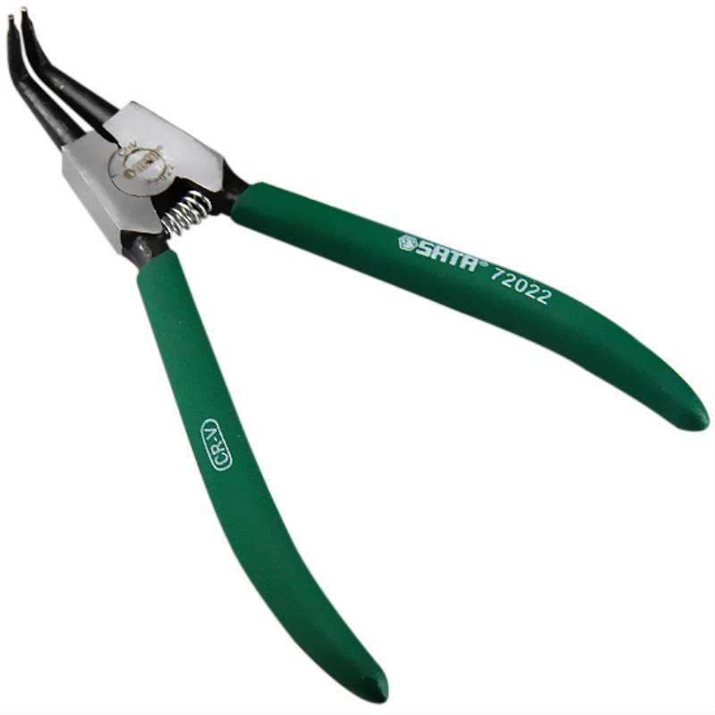 Alicate para Anéis Externo Curvo 7 POL ST72022ST SATA