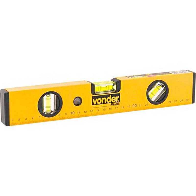 Nível de Alumínio 30cm 12 POL Base Magnética 3535100120 VONDER
