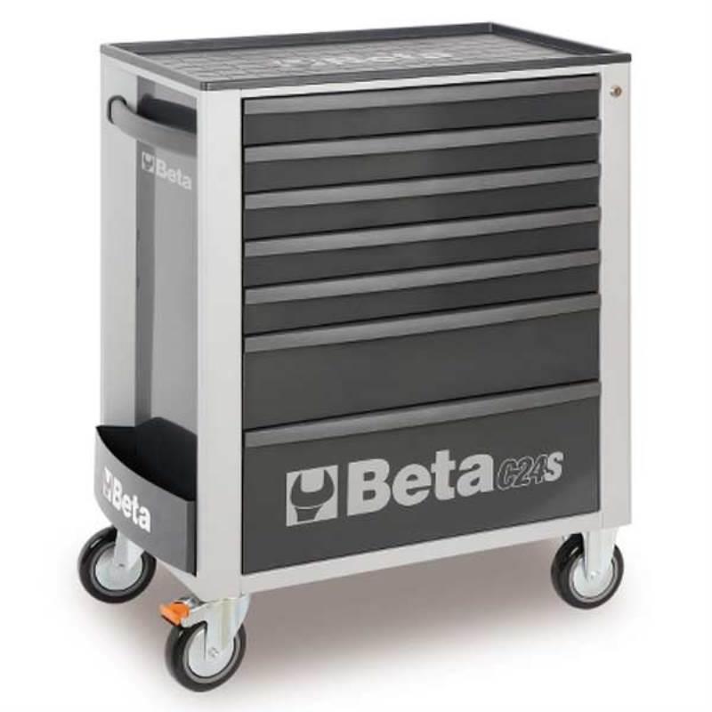Carrinho para Ferramentas com 7 Gavetas C24S/7 Cinza BETA