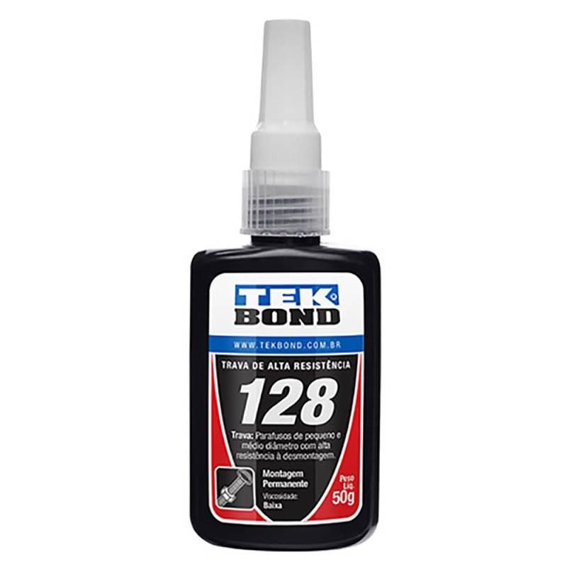 Cola Trava Parafusos 128 Alta Resistência 50 GR 10171004300 TEKBOND