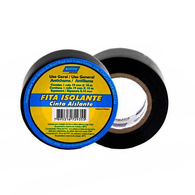 Fita Isolante 19MM x 10M 66254474167 NORTON