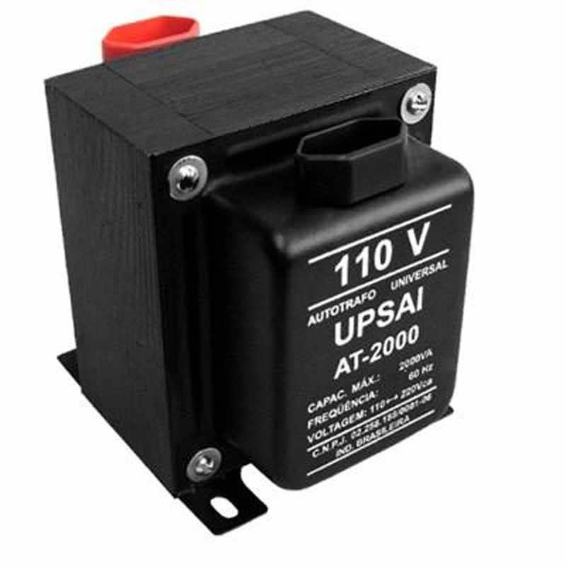 Transformador de Voltagem Modelo AT-2000 1400W UPSAI