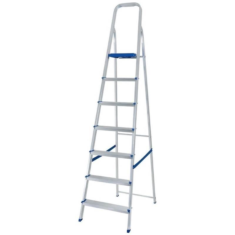 Escada de Alumínio Doméstica 7 Degraus MOR