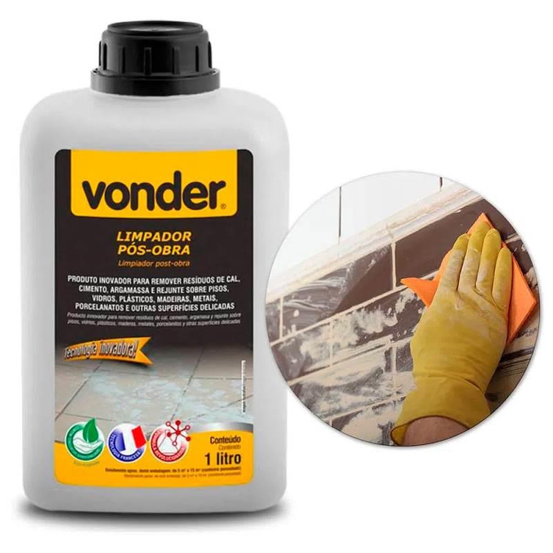 Limpador Pós - Obra 1 Litro Biodegradável Vonder