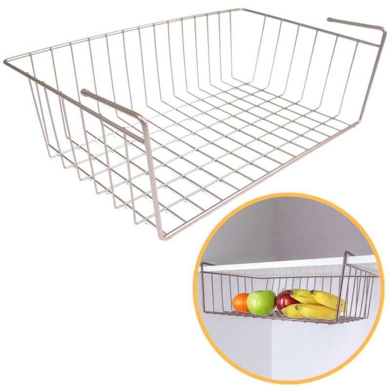 Cesto Organizador Suspenso para Prateleiras Grande Lavanda 991146 BEL