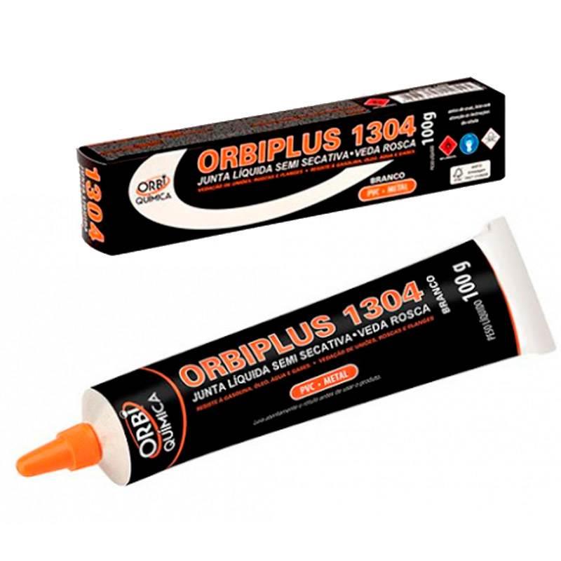 Vedante Líquido Orbi Plus para Vedar Roscas de Metal e PVC 100 GR ORBI QUIMICA