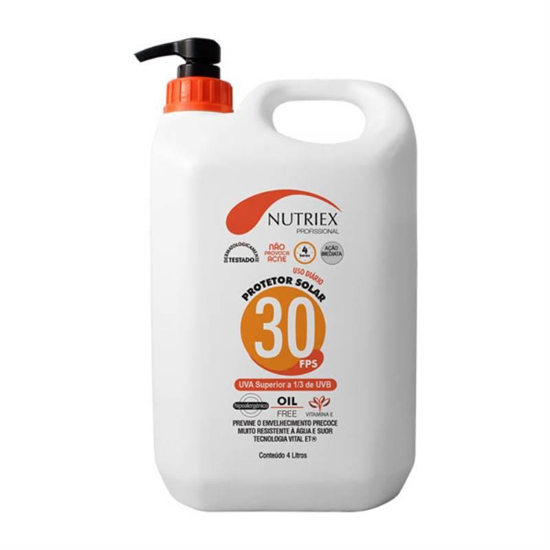 Protetor Solar FPS 30 4.0L Bombona NUTRIEX