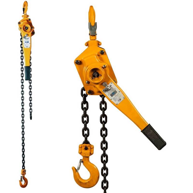 Talha Manual de Corrente com Alavanca 1.5 TON Elevação 1.5 Metros TCA 1500 CSM