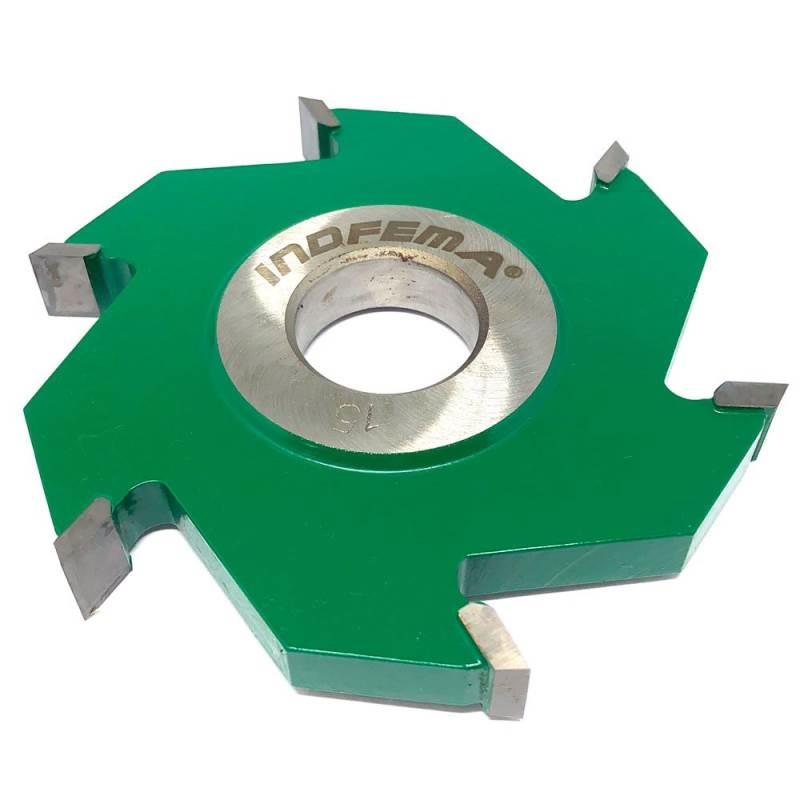 Fresa Ranhura HW 125 x 15 x 30mm com 6 Dentes 1800.16 INDFEMA
