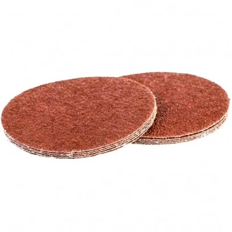 Disco de Lixa 125 MM com Velcro Grão 120 Kit com 10 Peças MTX