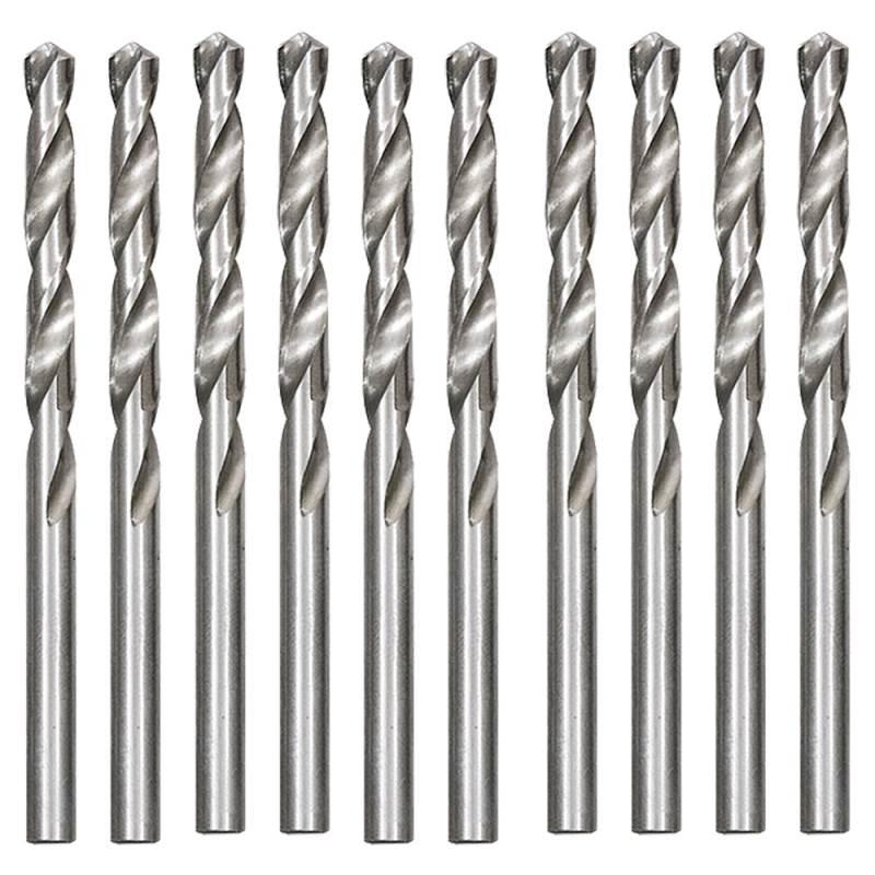 Broca de Aço Rápido 4.5 MM Kit com 10 Peças para Metais 715459 MTX