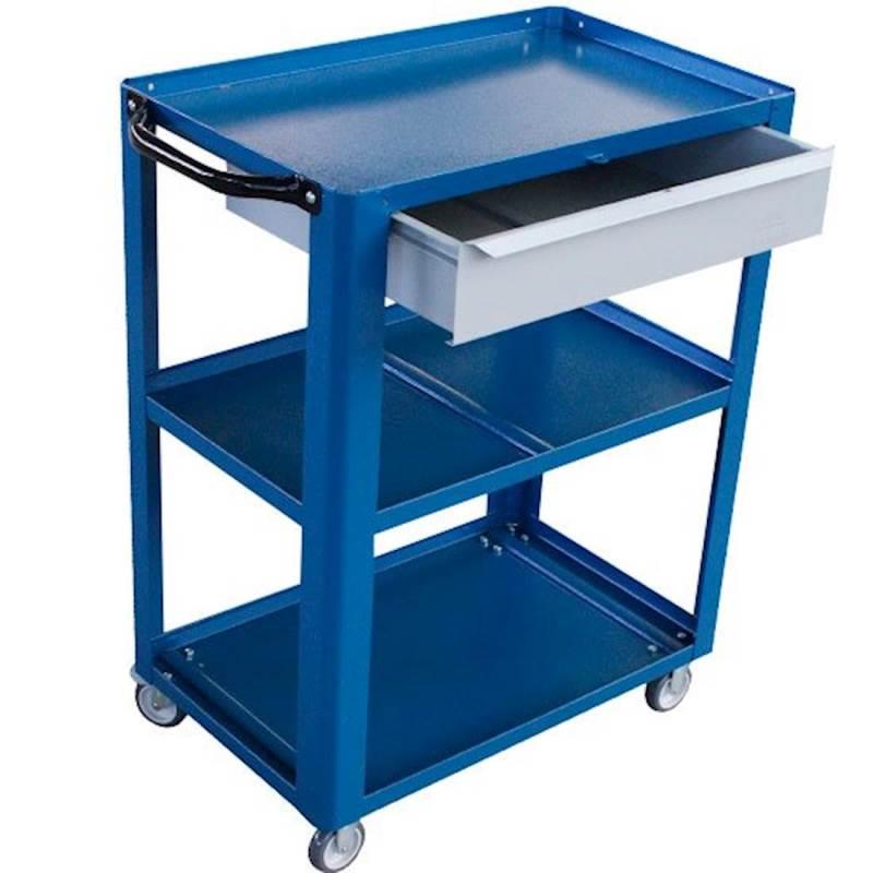 Carrinho para Ferramentas 90 KG 1 Gaveta CS-02 Azul FERCAR