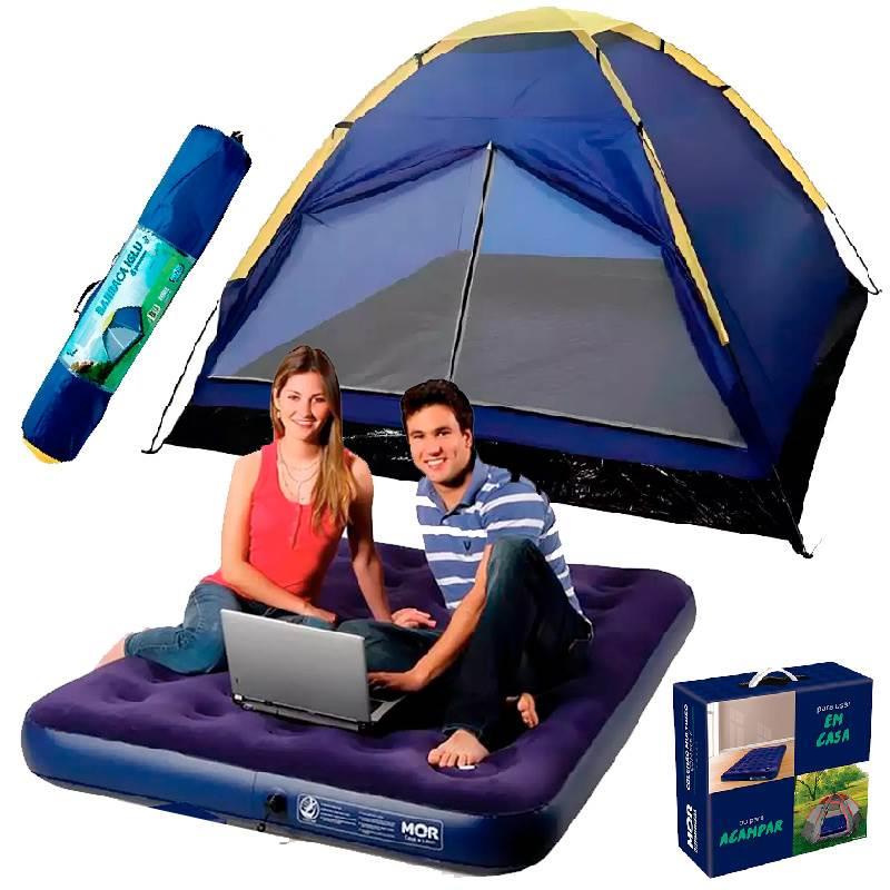 Barraca para Camping 4 Pessoas IMPORTWAY com Colchão Inflável Casal