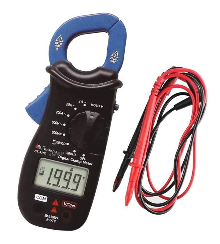 Alicate Amperímetro Digital de Bolso ET-3100 MINIPA