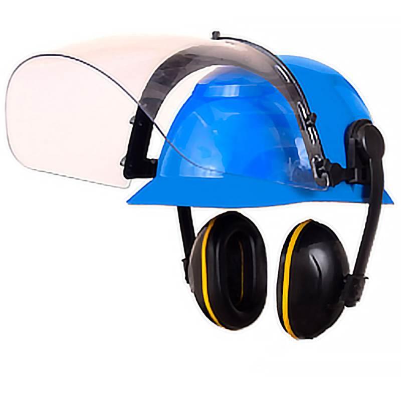 Kit Conjugado com Capacete Protetor Auricular e Protetor Facial 800328 CAMPER