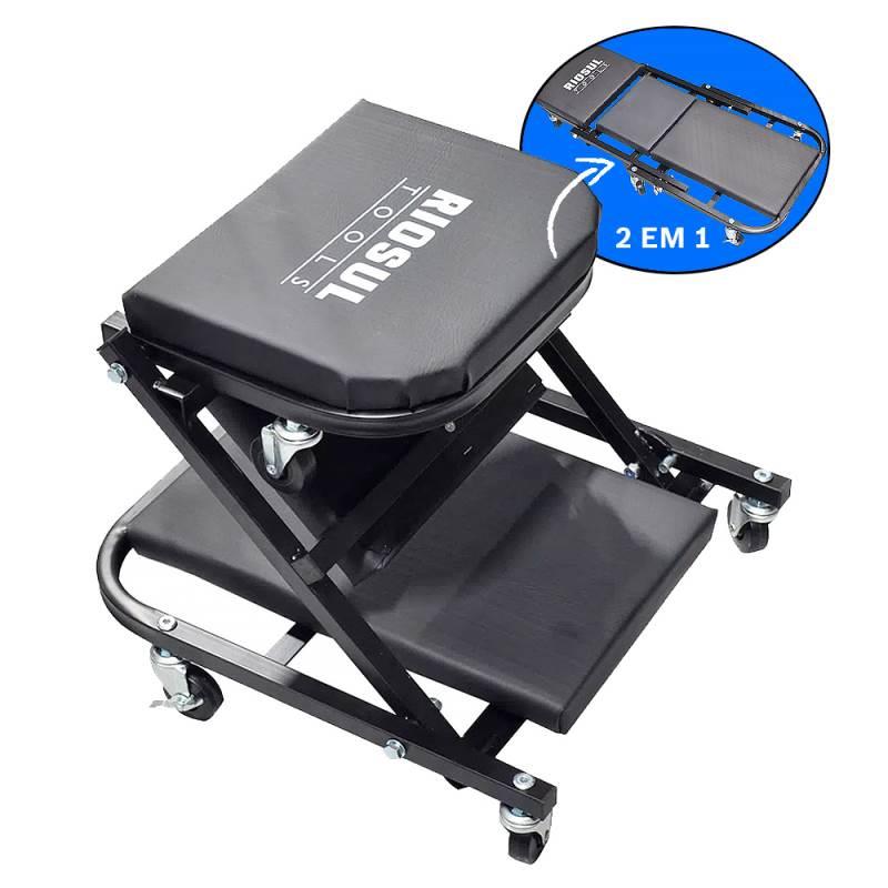 Esteira Banco para Mecânicos 2 em 1 Dobrável R070031 BOVENAU