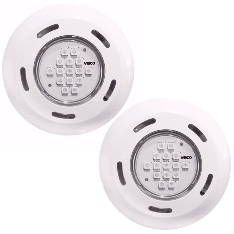 Kit 2 Refletores LED RGB para Piscina 3.2W FLUIDRA