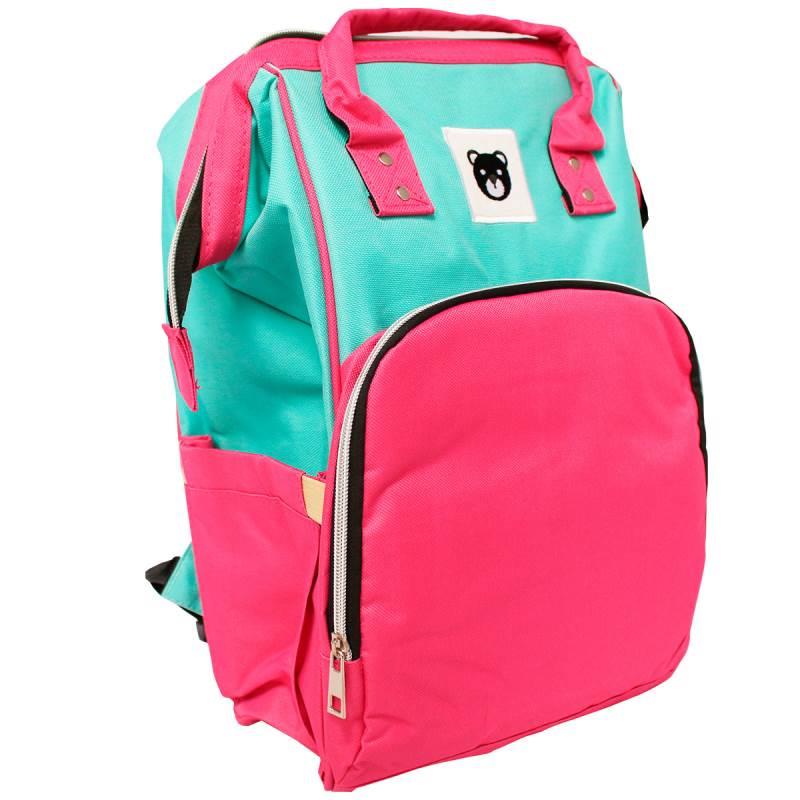 Mochila Bolsa Maternidade Multifunção IWMM-RS Rosa IMPORTWAY