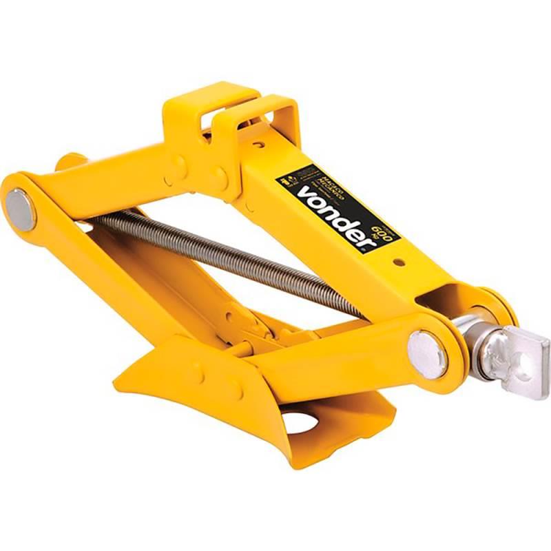 Macaco Mecânico Sanfona Capacidade 600 KG VONDER