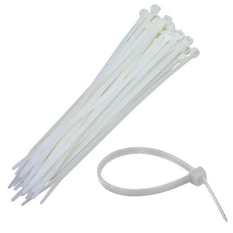 Abraçadeira de Nylon 200 x 4.8 MM Pacote com 100 Unidades VONDER